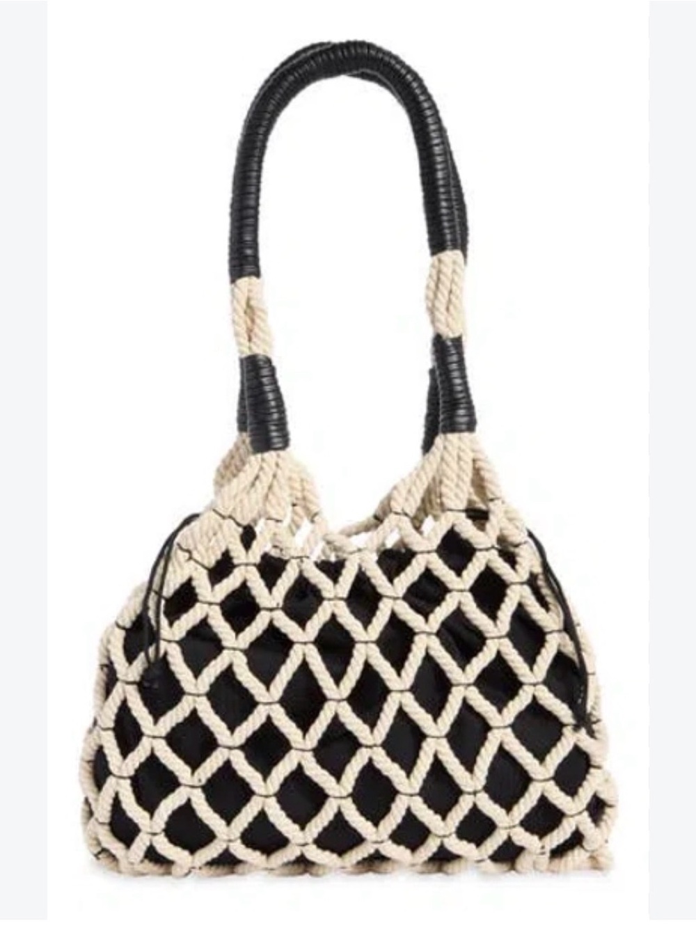 NWT BCBG Netted Tote bag $228 MSRP